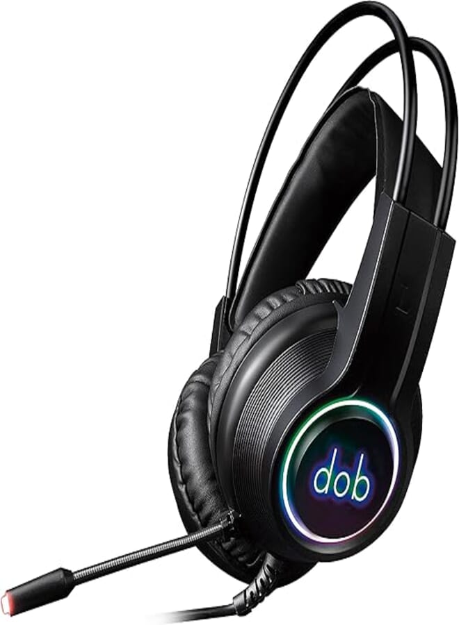 dob H750 AUX Gaming Headset/MIC/Volume control/RGB /1Y, Wired